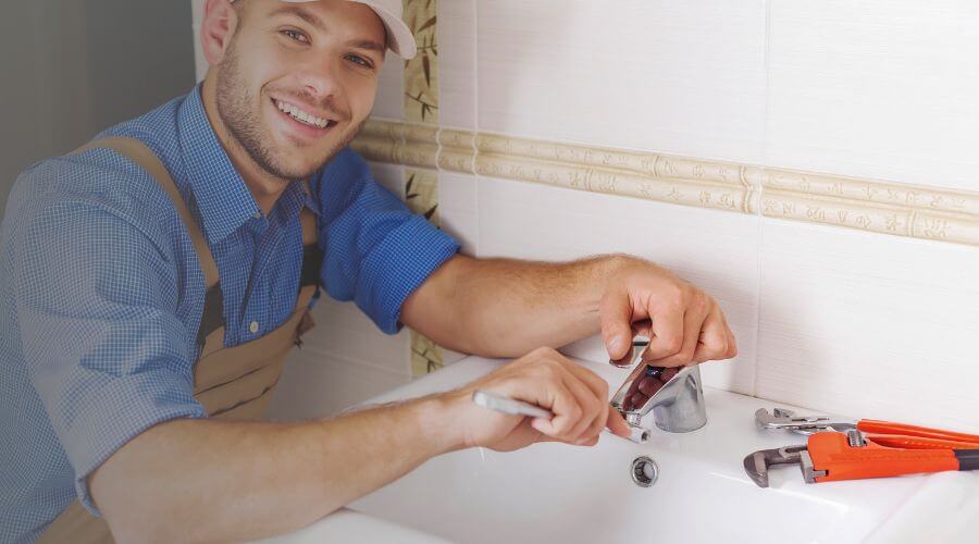 Professional sink repair in Maida, ND
